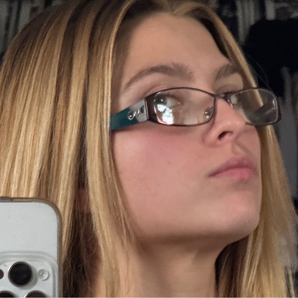 D&G Green and Gold Glasses